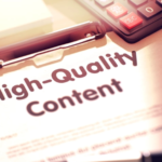 How to improve the efficiency of high-quality content